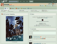 Tablet Screenshot of niverdia.deviantart.com
