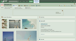 Desktop Screenshot of dottydotcom.deviantart.com