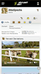 Mobile Screenshot of missspocks.deviantart.com