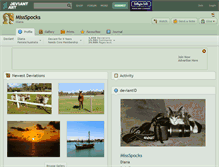 Tablet Screenshot of missspocks.deviantart.com