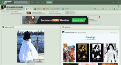 Desktop Screenshot of grenadierjorinde.deviantart.com