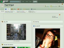 Tablet Screenshot of fingerlikingud.deviantart.com