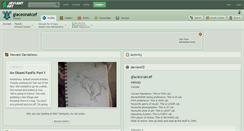 Desktop Screenshot of glaceonatcef.deviantart.com