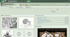 Desktop Screenshot of ferdinandkreozot.deviantart.com