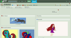 Desktop Screenshot of annabella20.deviantart.com