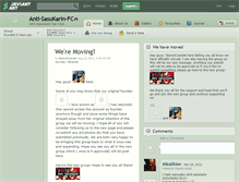 Tablet Screenshot of anti-sasukarin-fc.deviantart.com