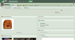 Desktop Screenshot of nishnarsh.deviantart.com
