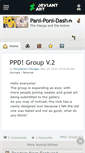 Mobile Screenshot of pani-poni-dash.deviantart.com