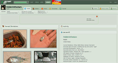 Desktop Screenshot of hiddeninthestars.deviantart.com