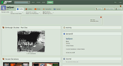 Desktop Screenshot of kalijean.deviantart.com