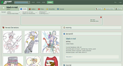 Desktop Screenshot of black-n-red.deviantart.com