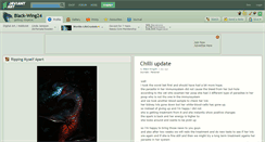 Desktop Screenshot of black-wing24.deviantart.com