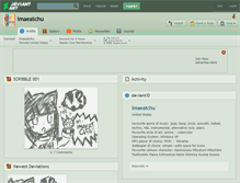 Tablet Screenshot of imaeatchu.deviantart.com