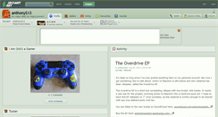 Desktop Screenshot of anthonys13.deviantart.com