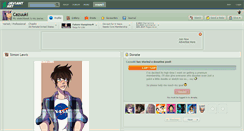Desktop Screenshot of cazuuki.deviantart.com