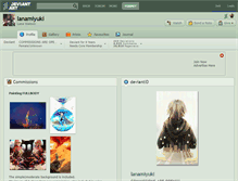 Tablet Screenshot of lanamiyuki.deviantart.com