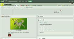 Desktop Screenshot of danaremick12.deviantart.com