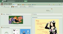 Desktop Screenshot of fortheloveofpizza.deviantart.com