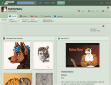 Tablet Screenshot of matissedany.deviantart.com