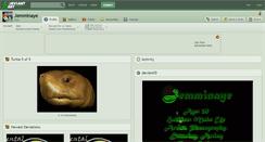 Desktop Screenshot of jemminaye.deviantart.com