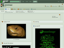 Tablet Screenshot of jemminaye.deviantart.com