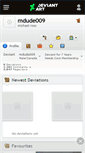 Mobile Screenshot of mdude009.deviantart.com