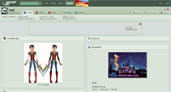 Desktop Screenshot of hetl.deviantart.com