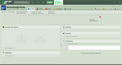 Desktop Screenshot of mortondesignworks.deviantart.com