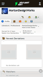 Mobile Screenshot of mortondesignworks.deviantart.com