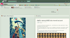 Desktop Screenshot of elafros.deviantart.com
