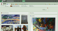 Desktop Screenshot of mrzell.deviantart.com