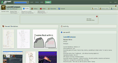 Desktop Screenshot of leonmicorazon.deviantart.com