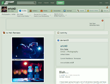 Tablet Screenshot of ericmd.deviantart.com