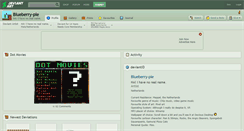 Desktop Screenshot of blueberry-pie.deviantart.com