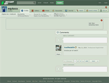 Tablet Screenshot of equisxxx.deviantart.com