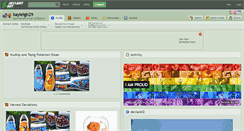 Desktop Screenshot of kayleigh29.deviantart.com