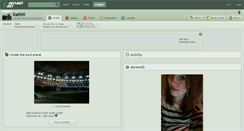 Desktop Screenshot of kathiii.deviantart.com