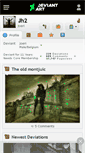 Mobile Screenshot of jh2.deviantart.com