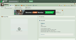Desktop Screenshot of dakkuo.deviantart.com