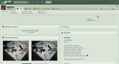 Desktop Screenshot of naphtha.deviantart.com