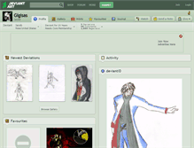 Tablet Screenshot of gigisas.deviantart.com