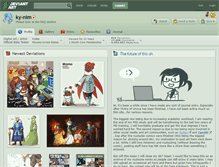 Tablet Screenshot of ky-nim.deviantart.com