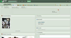 Desktop Screenshot of elmo-world.deviantart.com