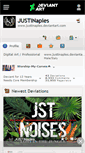 Mobile Screenshot of justinaples.deviantart.com