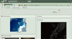 Desktop Screenshot of nightstalkerdh.deviantart.com