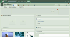 Desktop Screenshot of dream2dream.deviantart.com