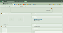 Desktop Screenshot of facepalmemoteplz.deviantart.com