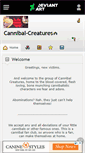 Mobile Screenshot of cannibal-creatures.deviantart.com