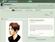 Tablet Screenshot of ohparapraxia.deviantart.com