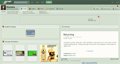 Desktop Screenshot of khymera.deviantart.com